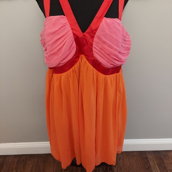 Fun Party Dress! 🧡 Size 2X - Picture 1 of 2